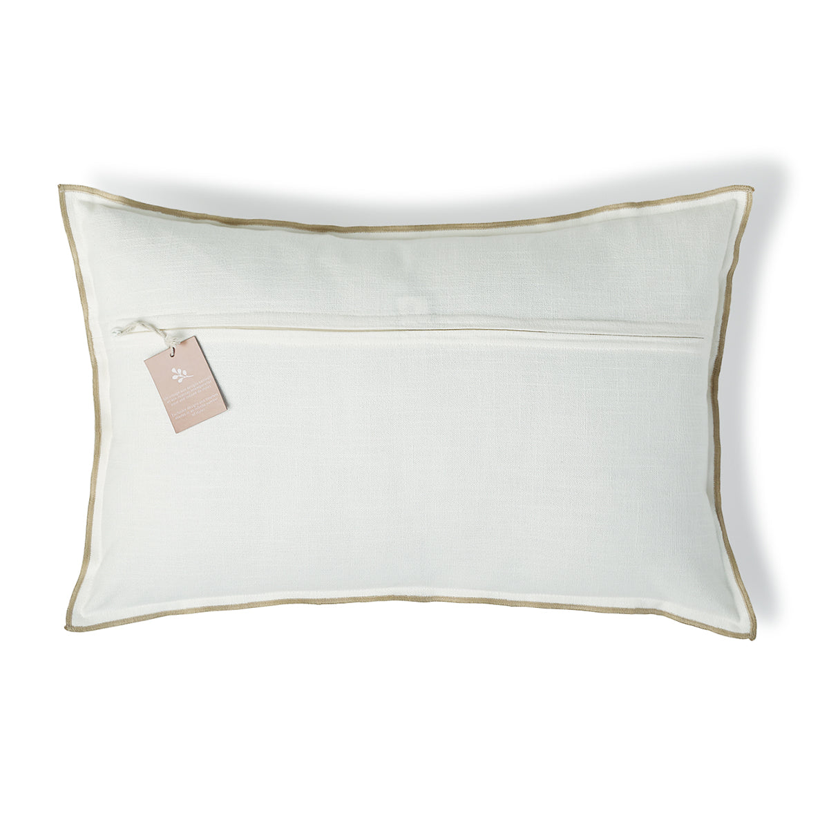 Coussin toile de coton 60x40 JULES