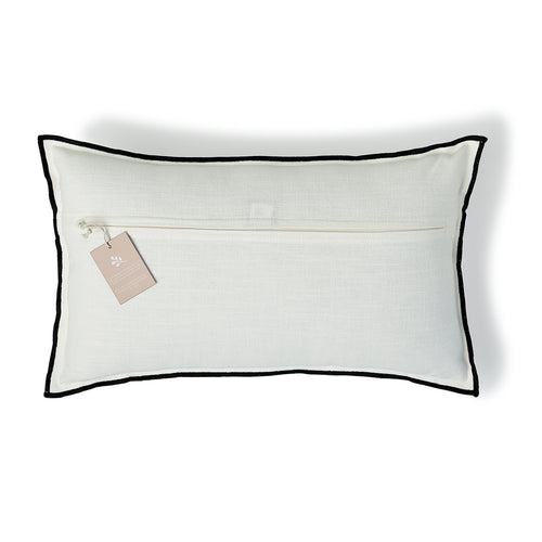 Cuscino in tela di cotone 50x30 JULES