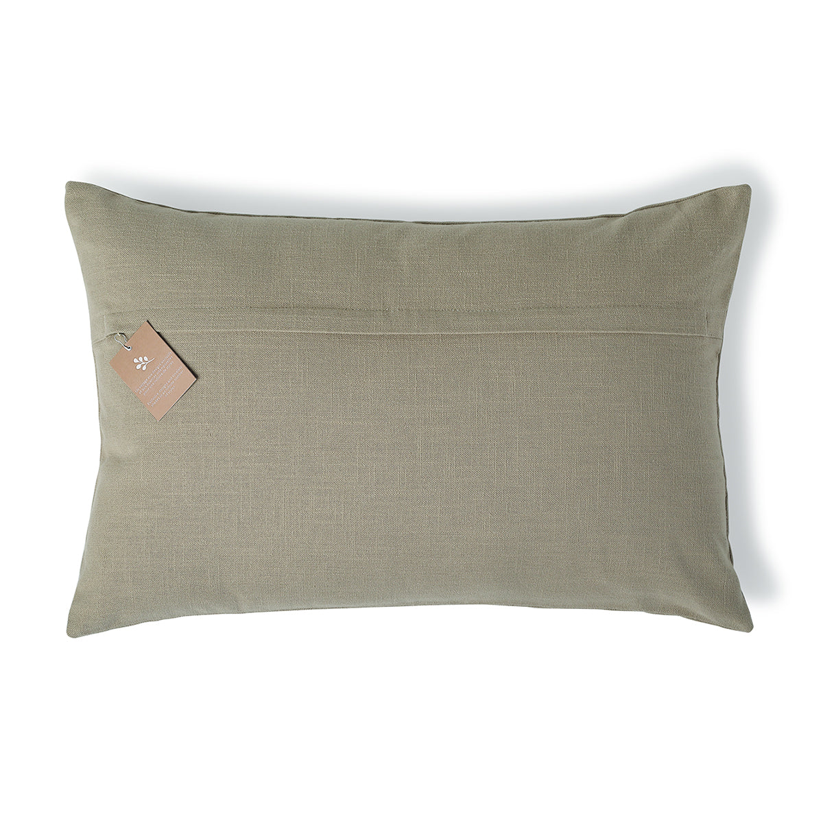 Housse de coussin toile de coton 60x40 VICTOR