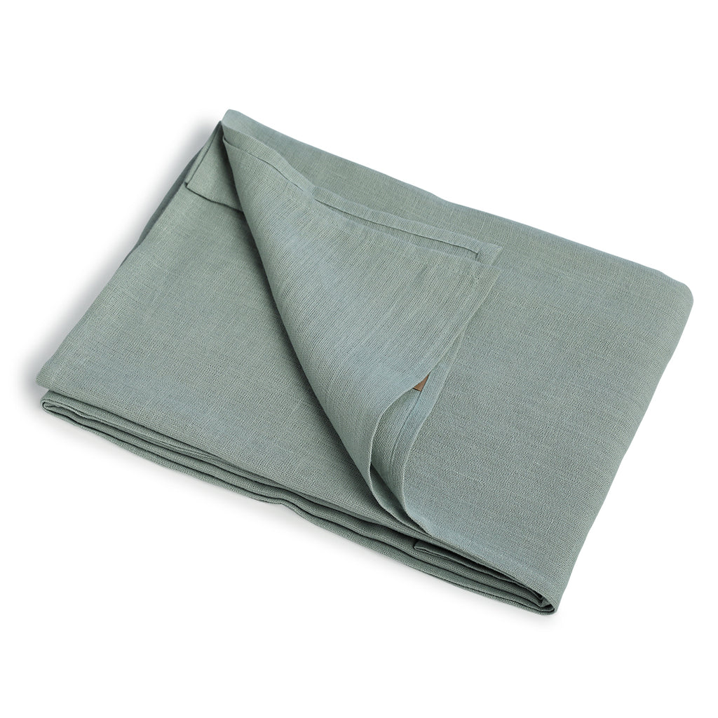 Tab top curtain in washed linen 140x260 PAUL
