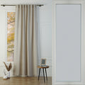 Tab top curtain in washed linen 140x290 PAUL