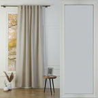 Tab top curtain in washed linen 140x290 PAUL