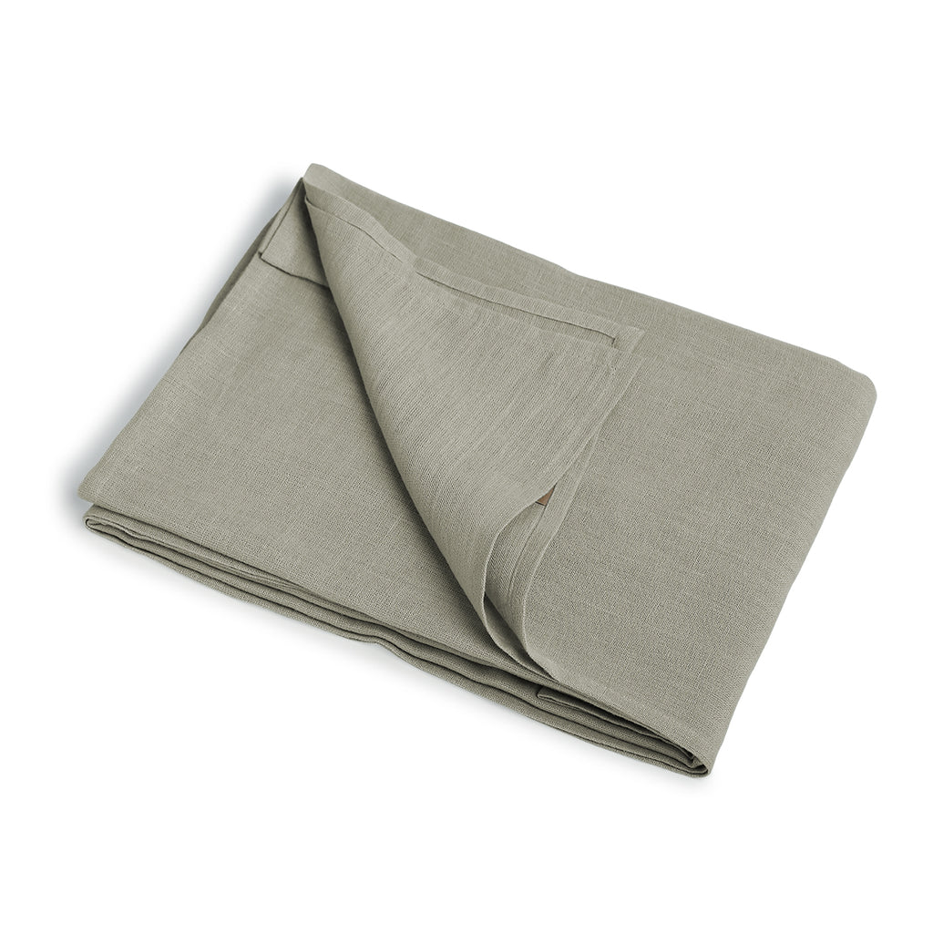 Tab top curtain in washed linen 140x290 PAUL