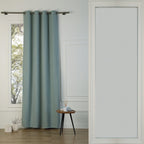 Eyelet curtain in washed linen 140x290 PAUL