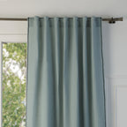 Cortina con pasadores beige lino 140x260 GABRIEL