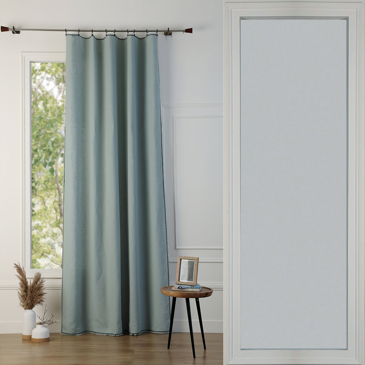 Cortina painel linho lavado 140x260 GABRIEL
