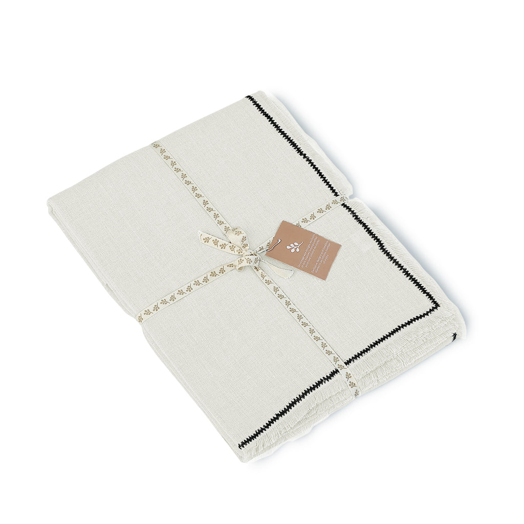Tablecloth in washed linen 150x300 GABRIEL