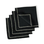Serviette de table (x4) lin lavé 45x45 GABRIEL