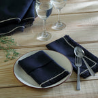 Serviette de table (x4) lin lavé 45x45 GABRIEL