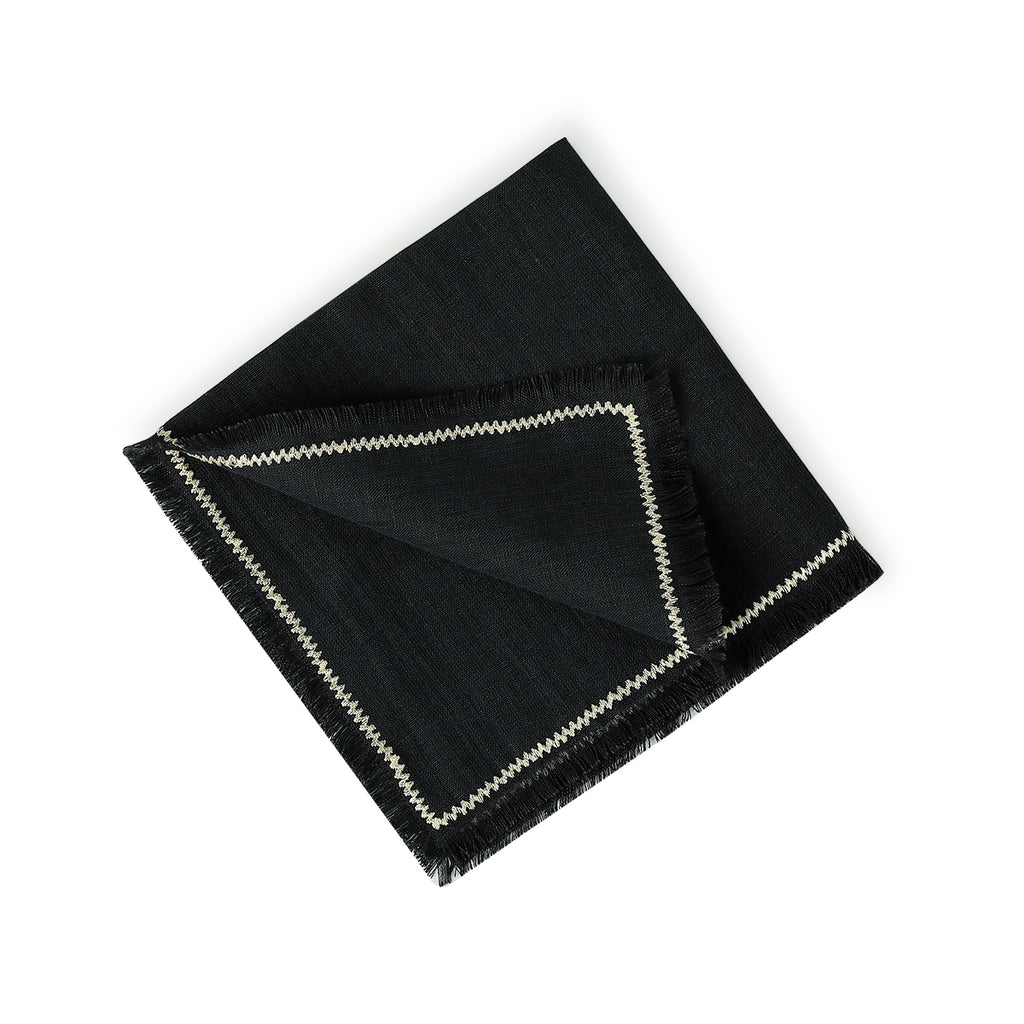 Serviette de table (x4) lin lavé 45x45 GABRIEL