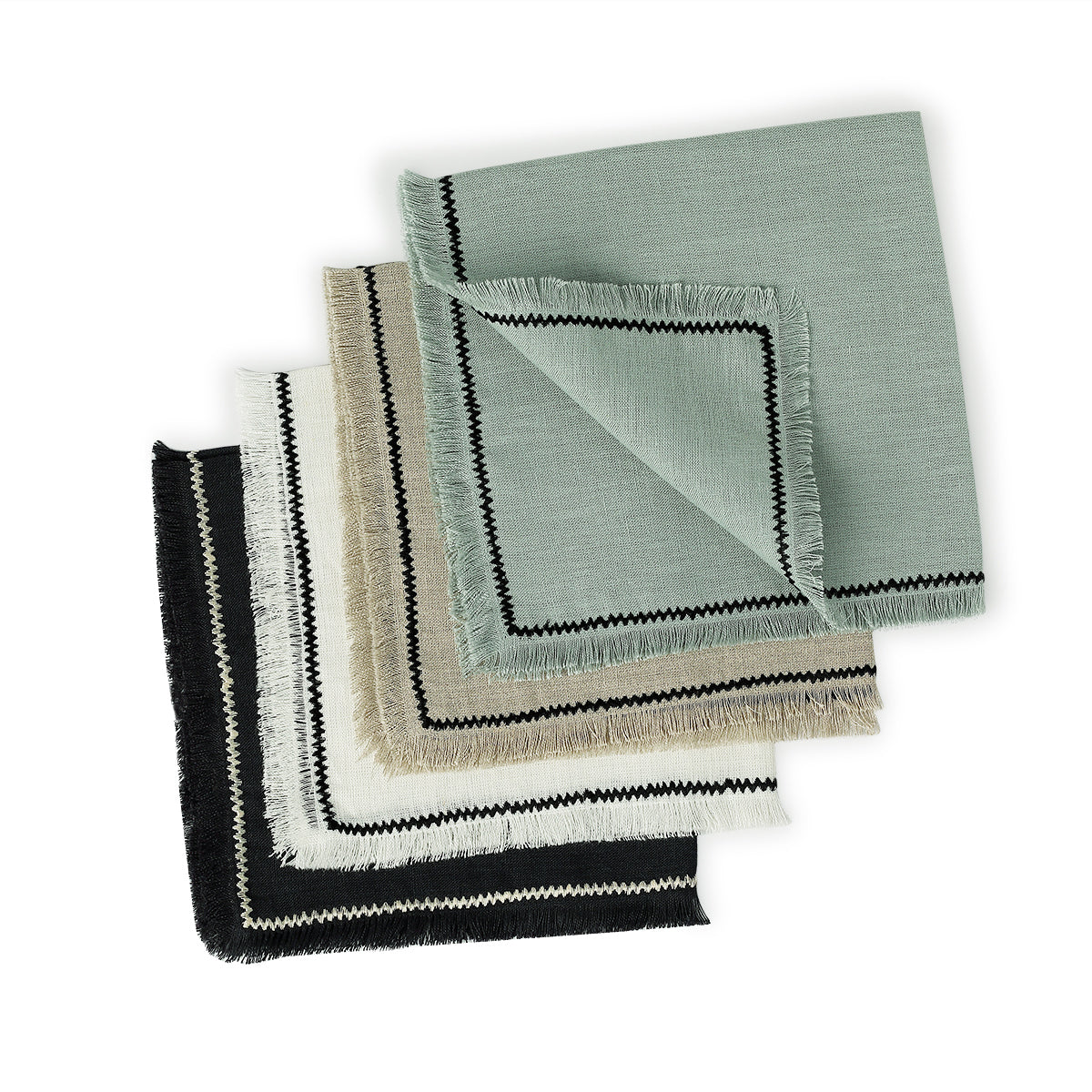  Set di tovagliette (x4) in lino lavato 35x45 GABRIEL