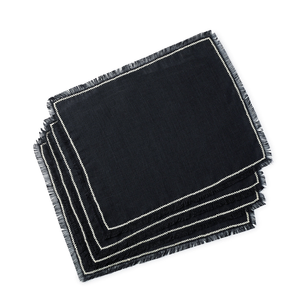  Set di tovagliette (x4) in lino lavato 35x45 GABRIEL