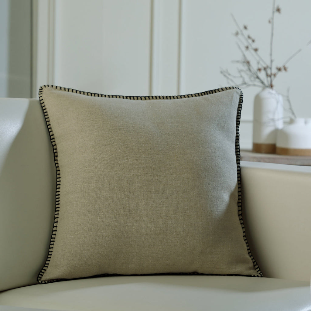 Housse de coussin lin lavé 50x50 MAXIME    febronie.com