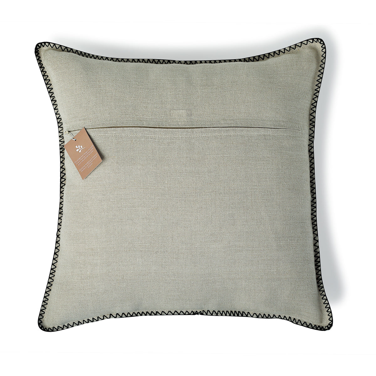 Housse de coussin lin lavé 50x50 MAXIME    febronie.com