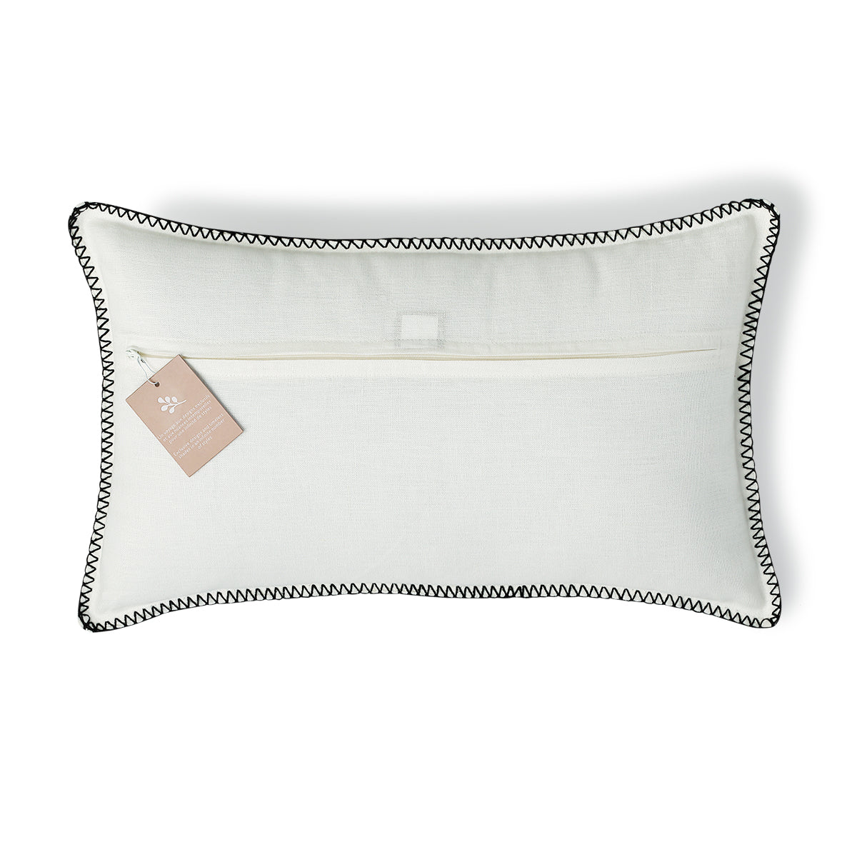 Housse de coussin lin lavé 50x30 MAXIME