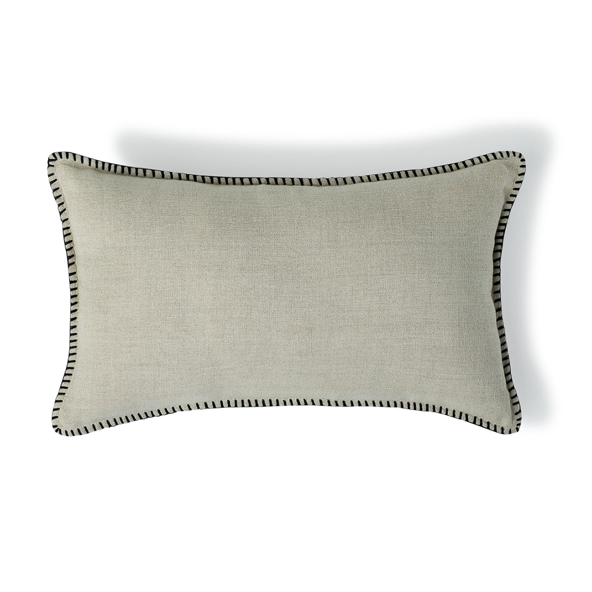 Housse de coussin lin lavé 50x30 MAXIME