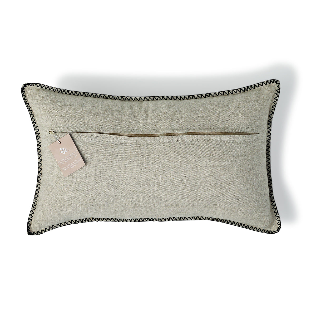 Housse de coussin lin lavé 50x30 MAXIME