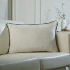 Cushion in washed linen 60x40 MAXIME