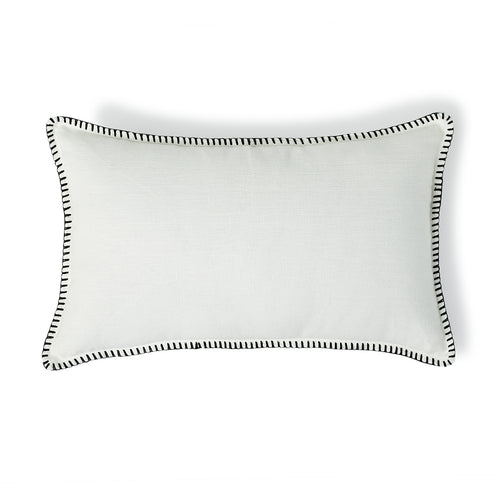 Cushion in washed linen 50x30 MAXIME
