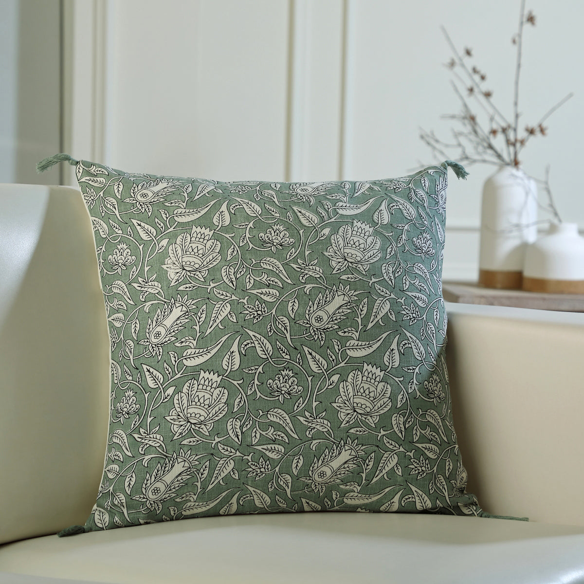 Cushion in cotton canvas 50x50 NOIDA