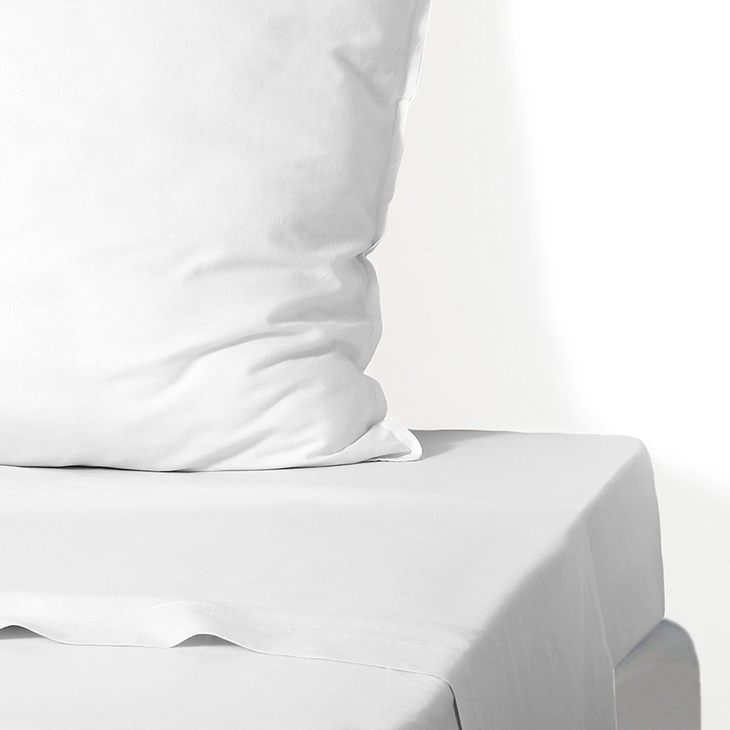 Flat sheet in cotton percale NINA 240x300