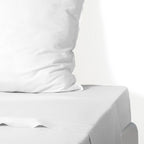 Flat sheet in cotton percale NINA 240x300