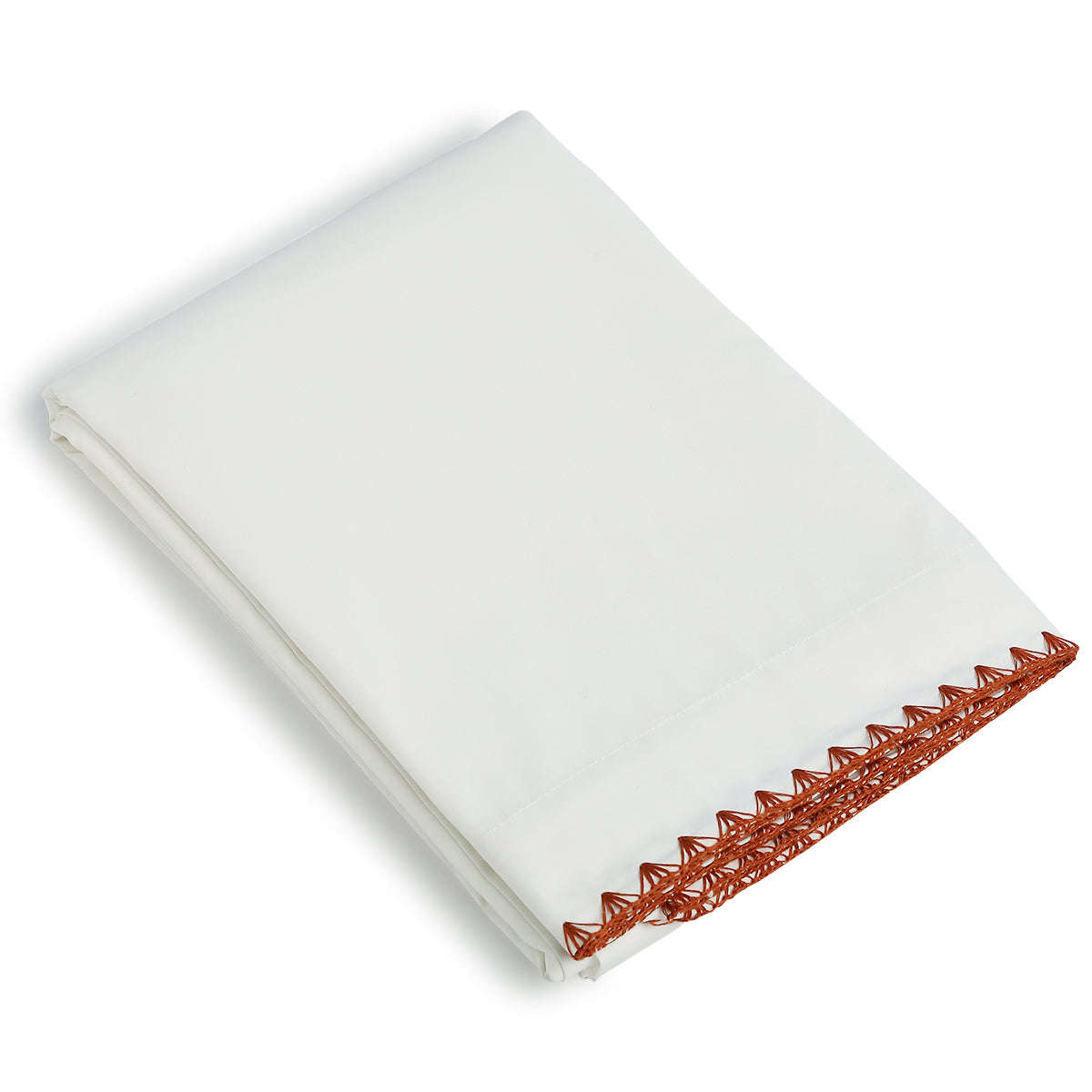 Drap plat percale de coton 240x300 ZOÉ