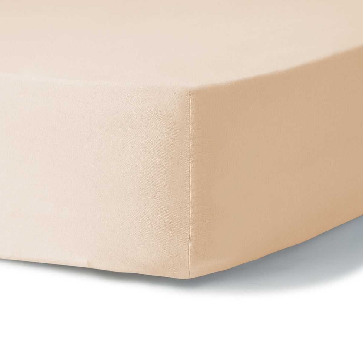 Drap housse coton lavé rose LUNA    febronie.com