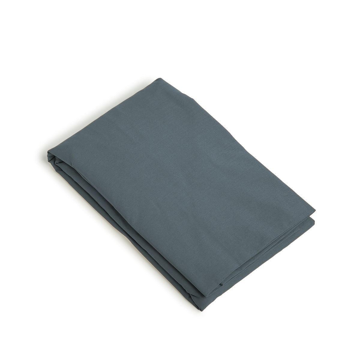 Duvet cover in cotton percale denim blue NINA