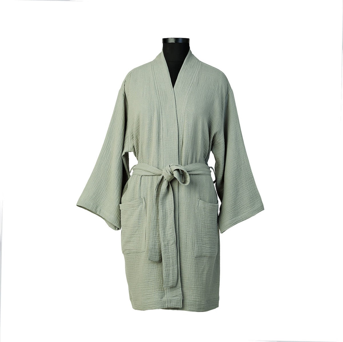 Peignoir kimono gaze de coton 95x64 CARLA