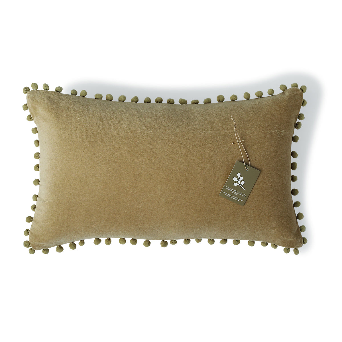 Housse de coussin velours de coton VELVET 50X30