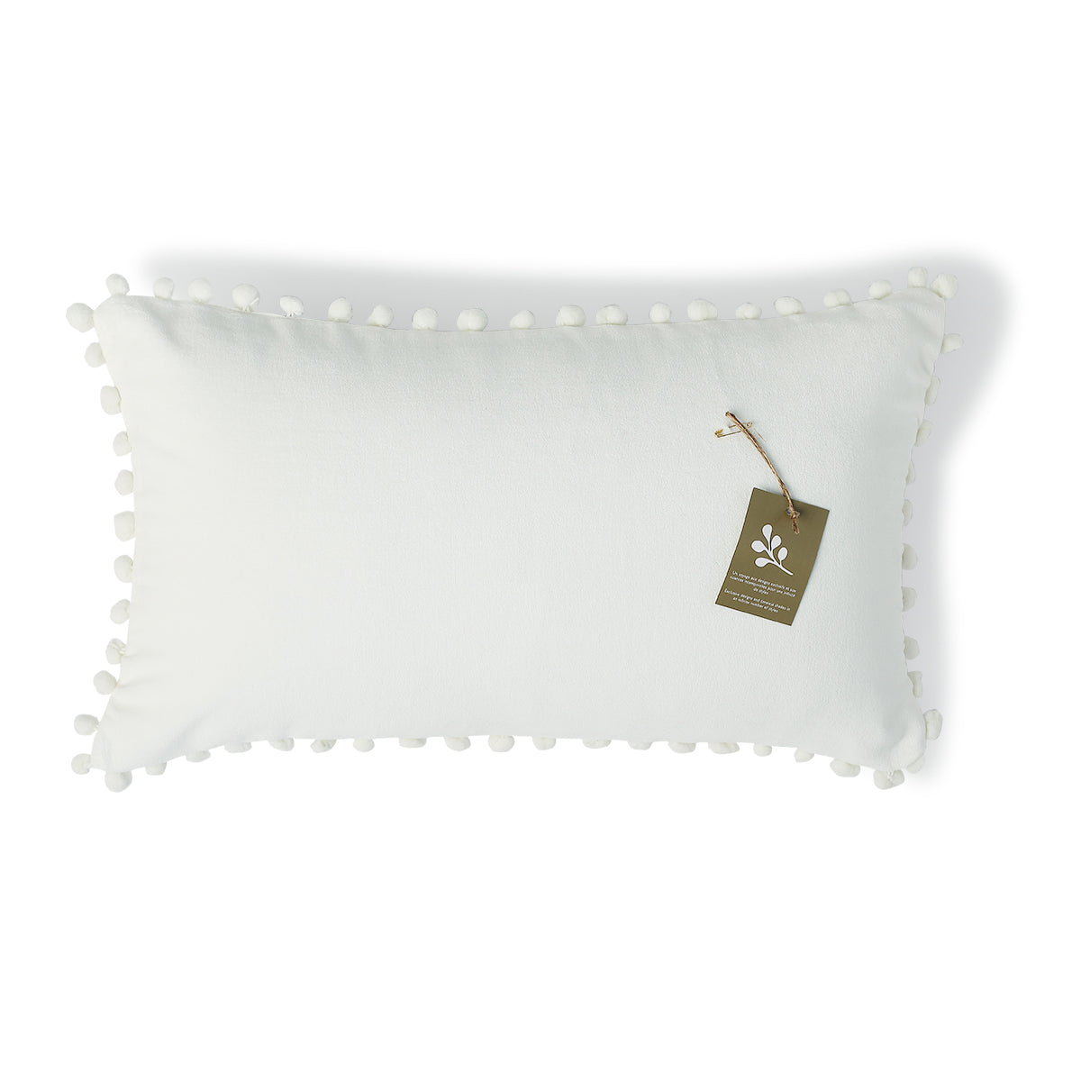 Housse de coussin velours de coton VELVET 50X30