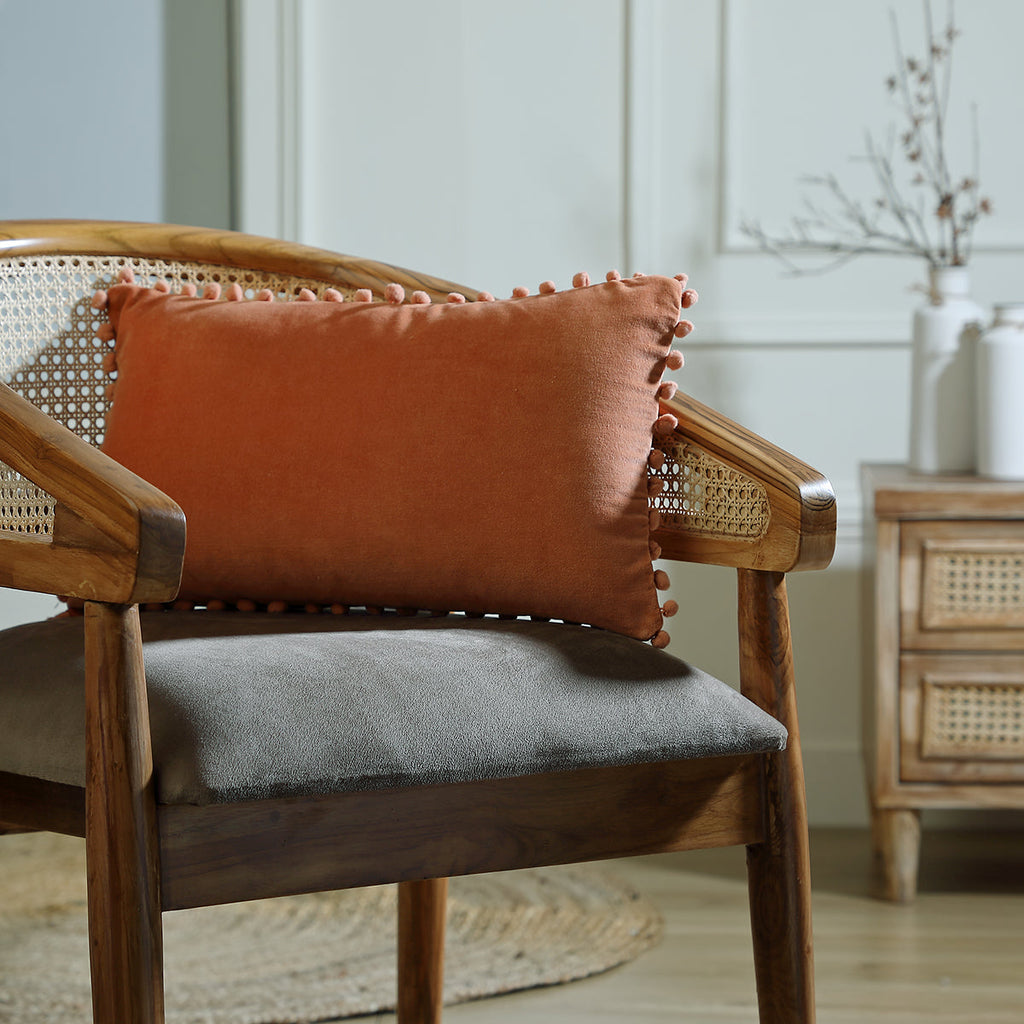 Housse de coussin velours de coton 50x30 VELVET    febronie.com