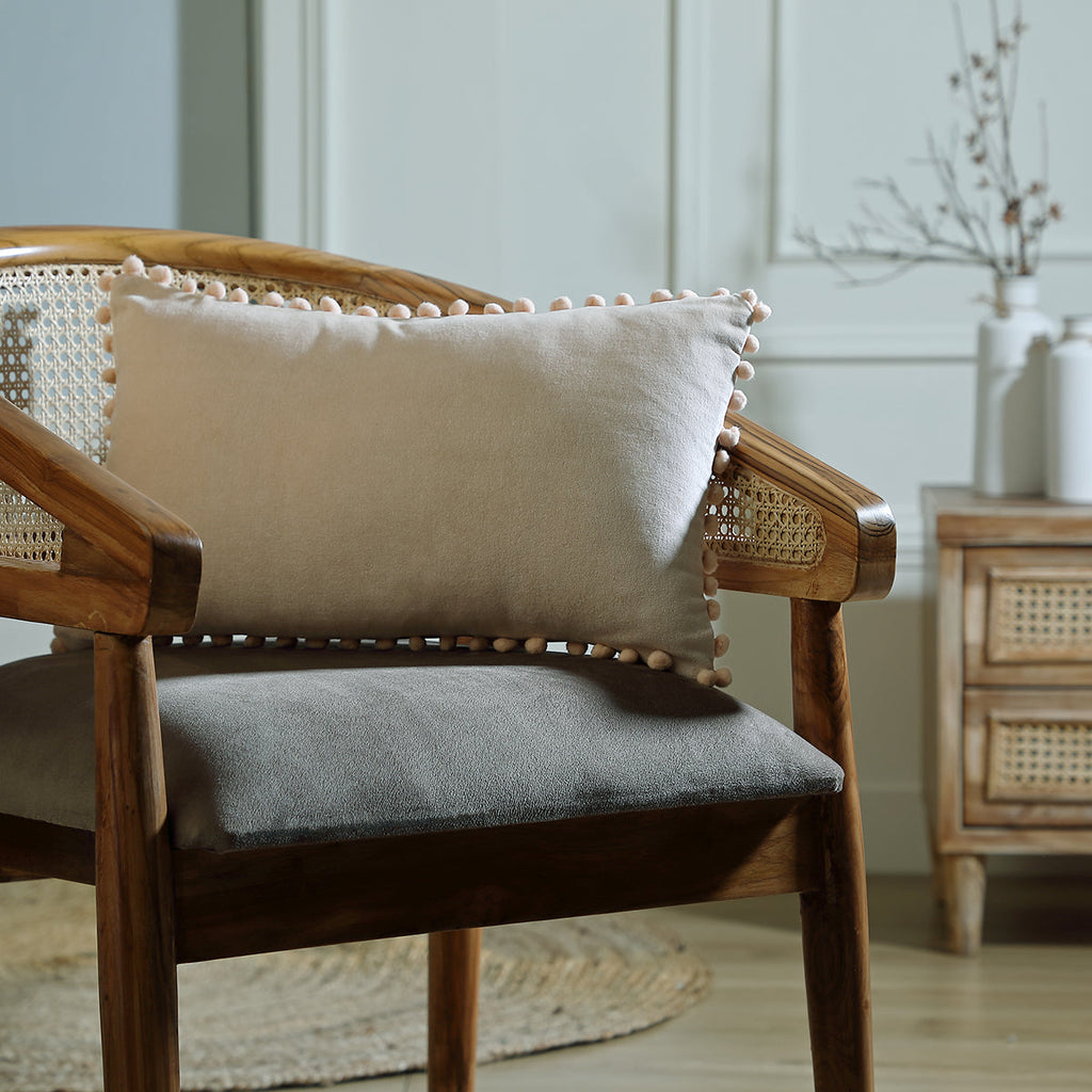 Housse de coussin velours de coton 50x30 VELVET    febronie.com