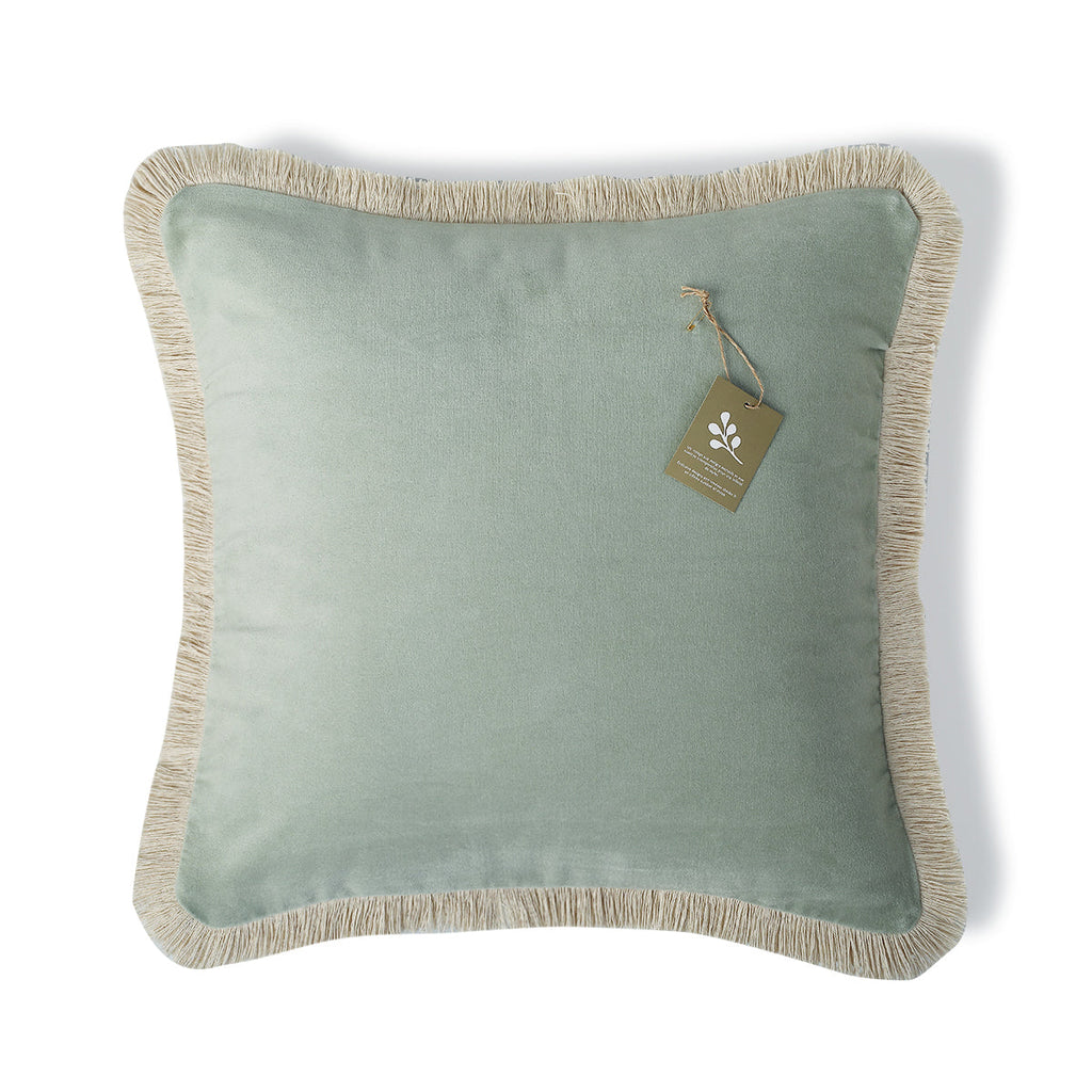 Housse de coussin velours de coton 50x50 RIVA    febronie.com