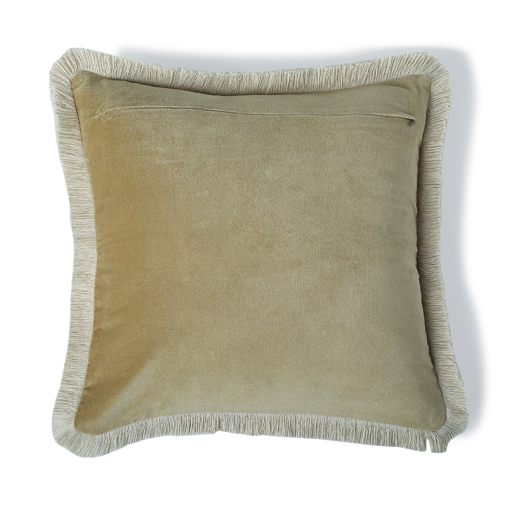 Housse de coussin velours de coton 50x50 RIVA    febronie.com