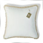 Housse de coussin velours de coton 50x50 RIVA    febronie.com