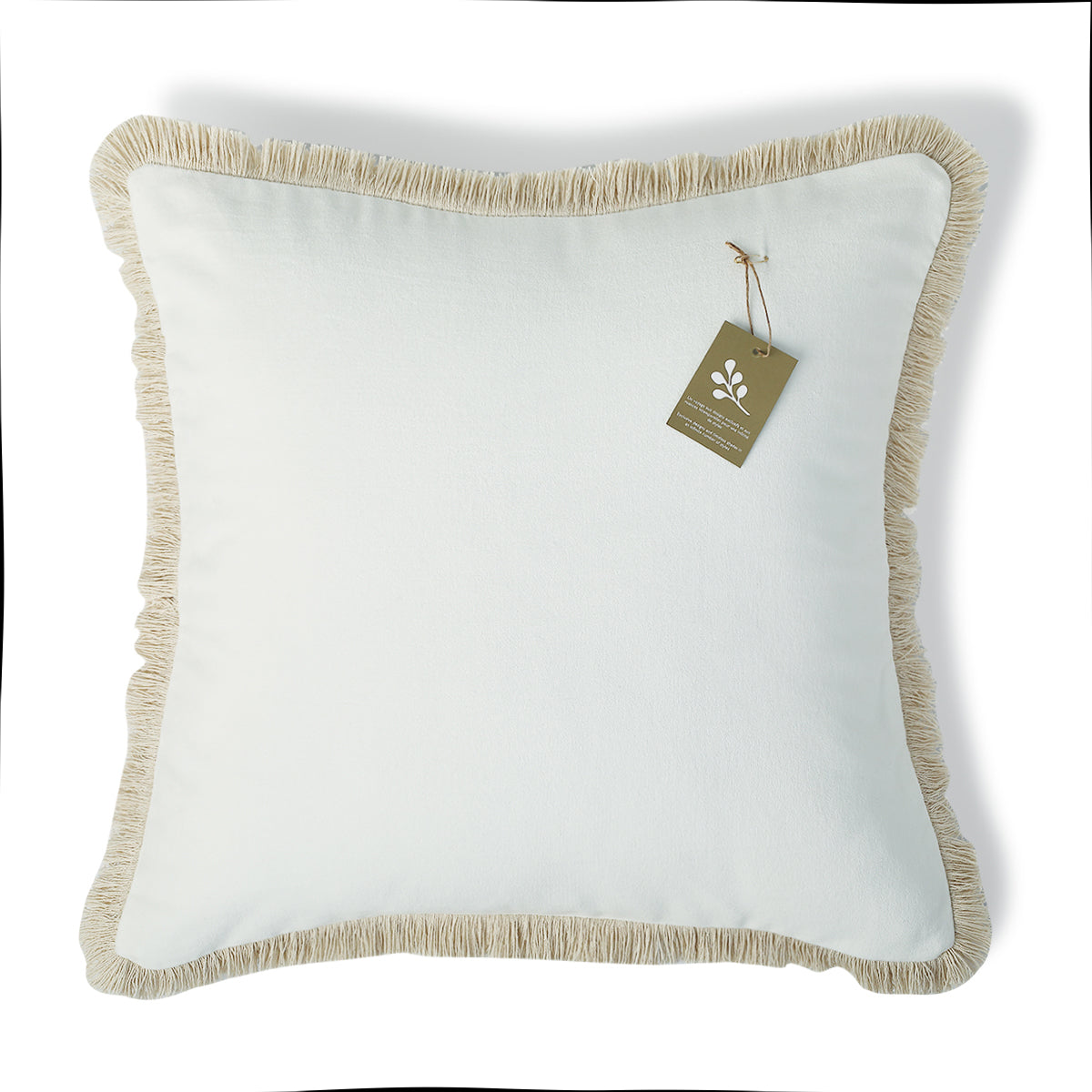 Housse de coussin velours de coton 50x50 RIVA    febronie.com