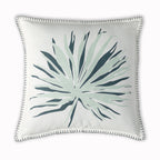 Housse de coussin toile de coton 50x50 PALMA - nude - febronie.com