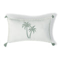 Housse de coussin toile de coton 50x30 OASIS - sable - febronie.com