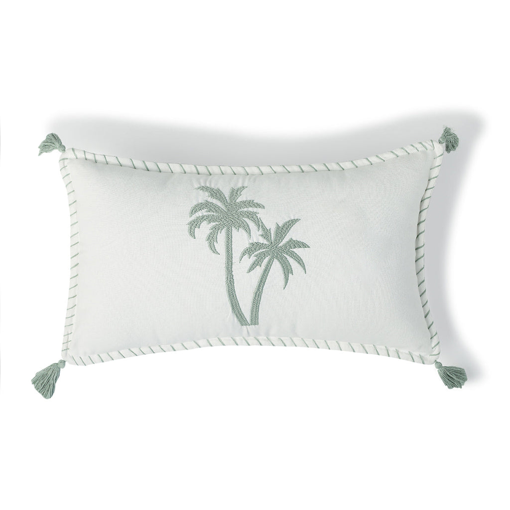 Housse de coussin toile de coton 50x30 OASIS    febronie.com