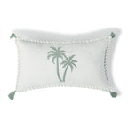 Housse de coussin toile de coton 50x30 OASIS    febronie.com