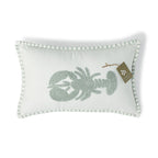 Housse de coussin toile de coton 50x30 LOBSTER    febronie.com