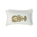 Housse de coussin toile de coton 50x30 LOBSTER    febronie.com