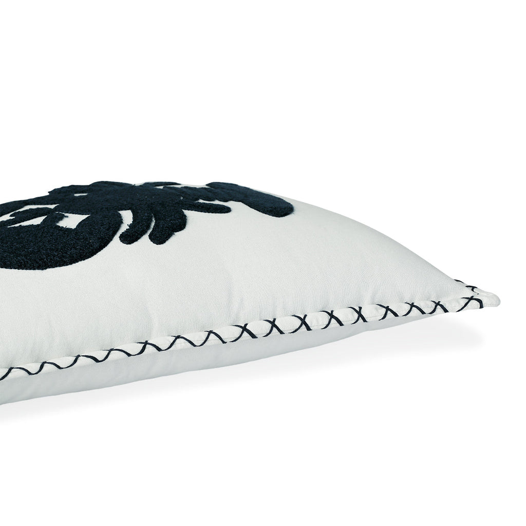 Housse de coussin toile de coton 50x30 LOBSTER    febronie.com