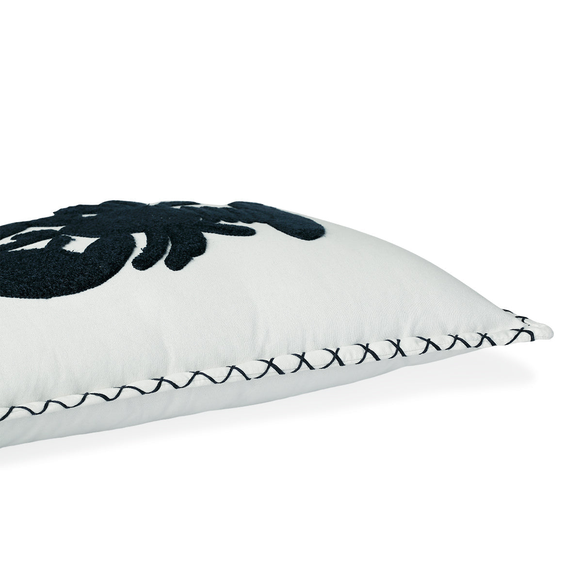 Housse de coussin toile de coton 50x30 LOBSTER    febronie.com