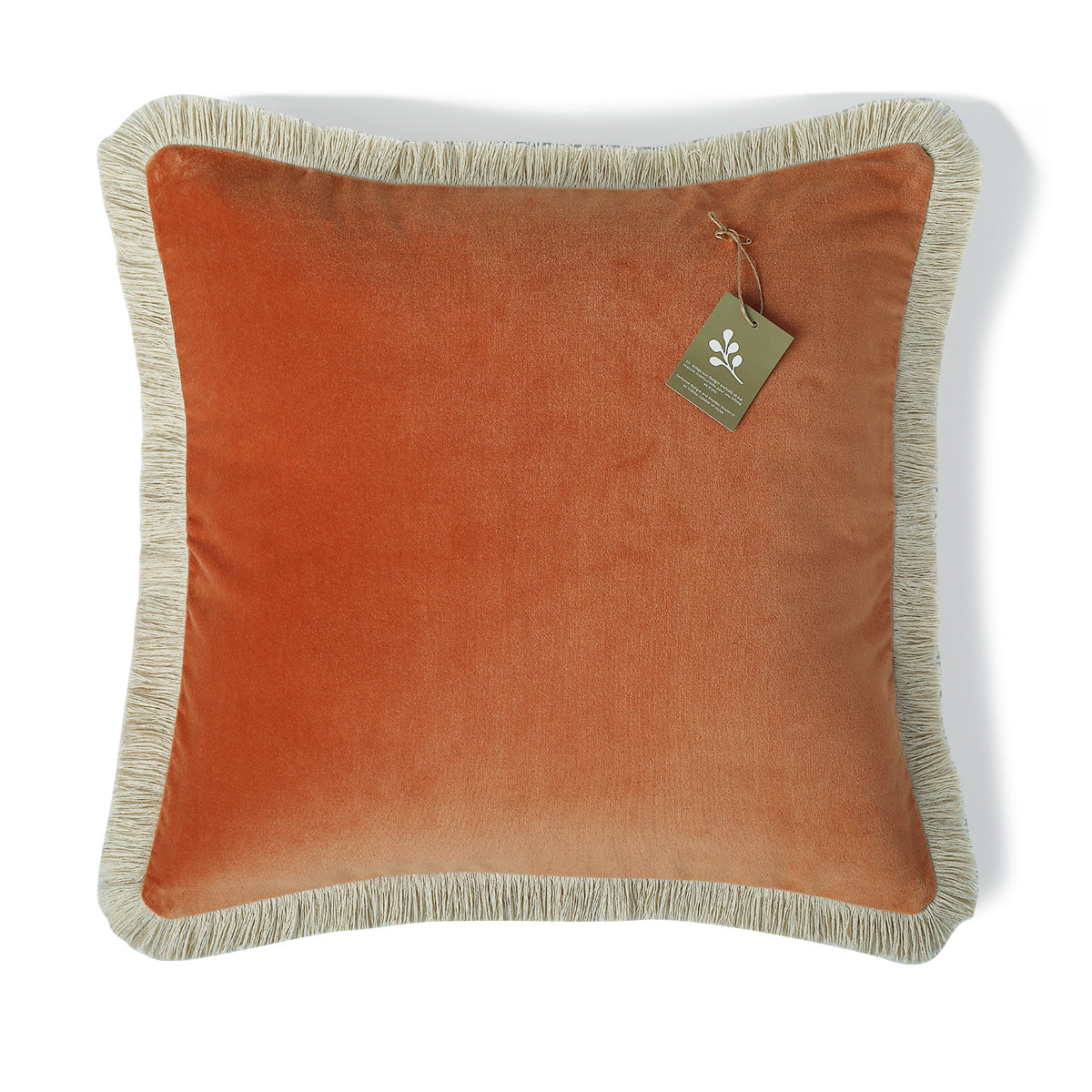 Coussin velours de coton RIVA 50X50