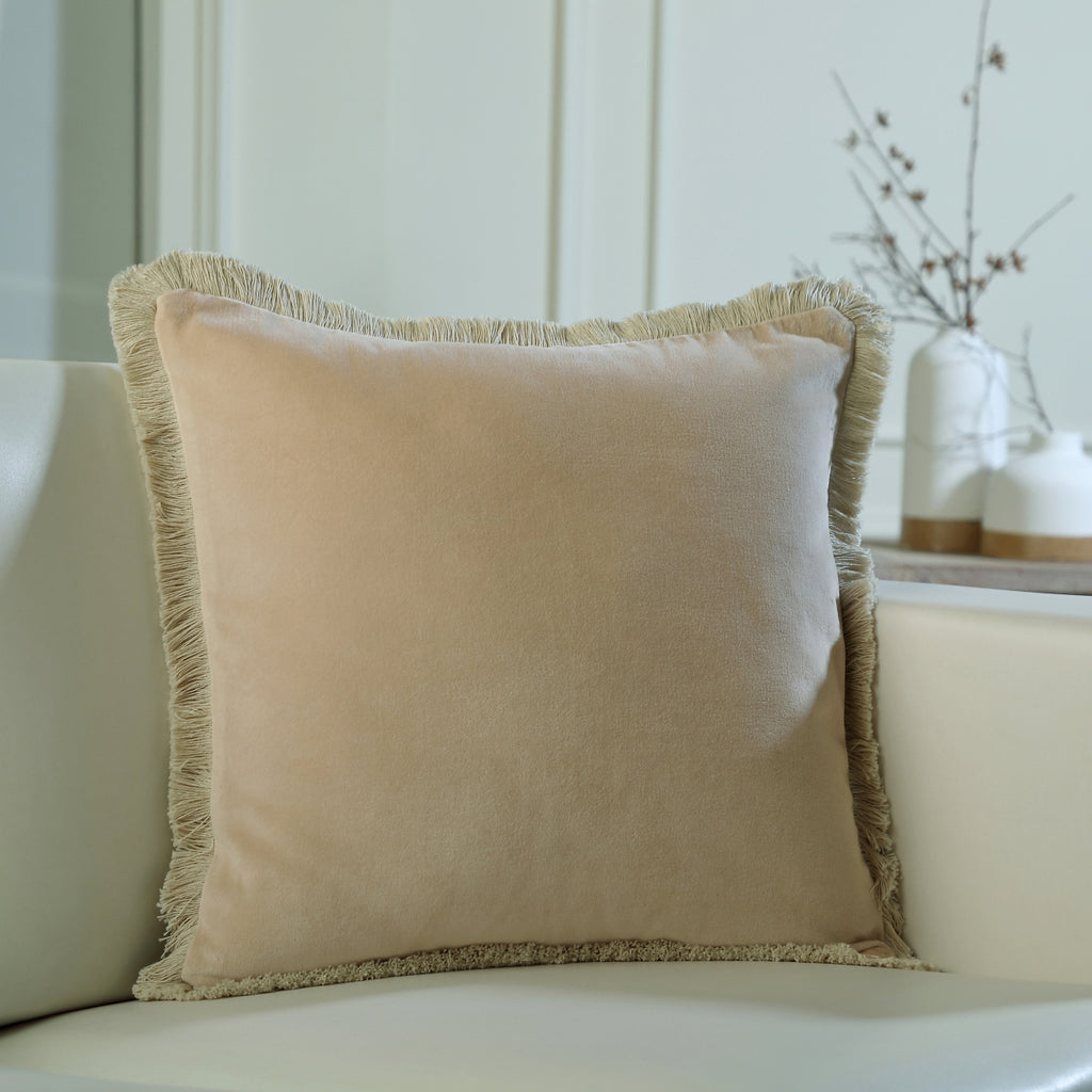 Coussin velours de coton 50x50 RIVA