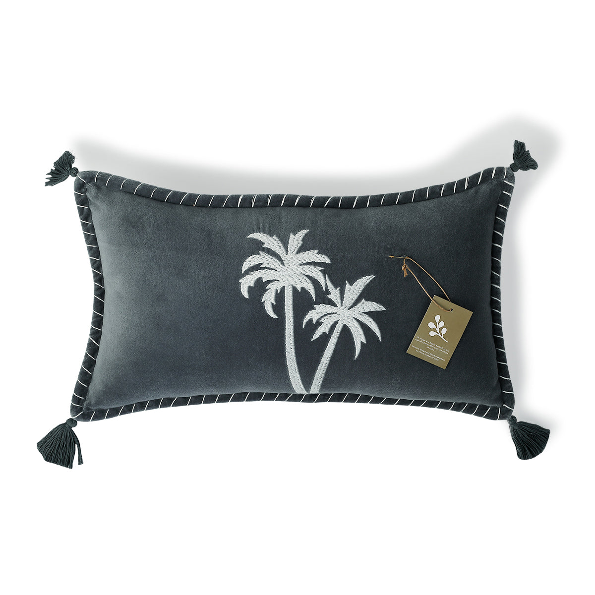 Coussin velours de coton 50x30 OASIS VELOURS