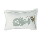 Coussin toile de coton 50x30 LOBSTER